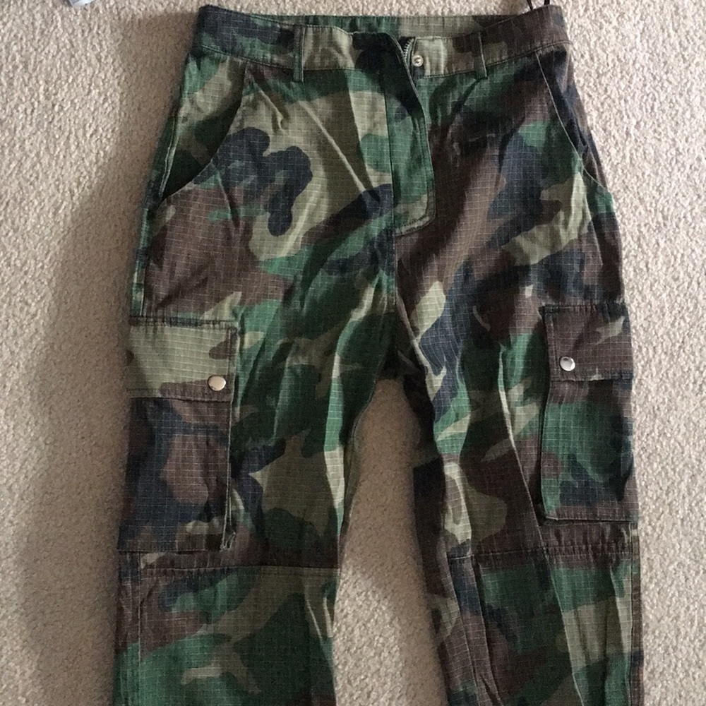 Camo Cargo Pants